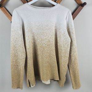 Gold Ombre Sweater